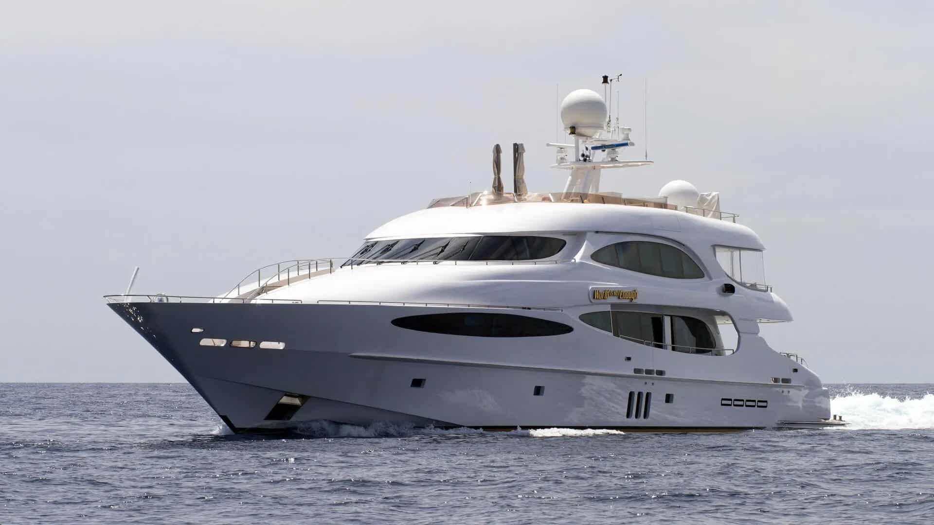 World Is Not Enough yacht