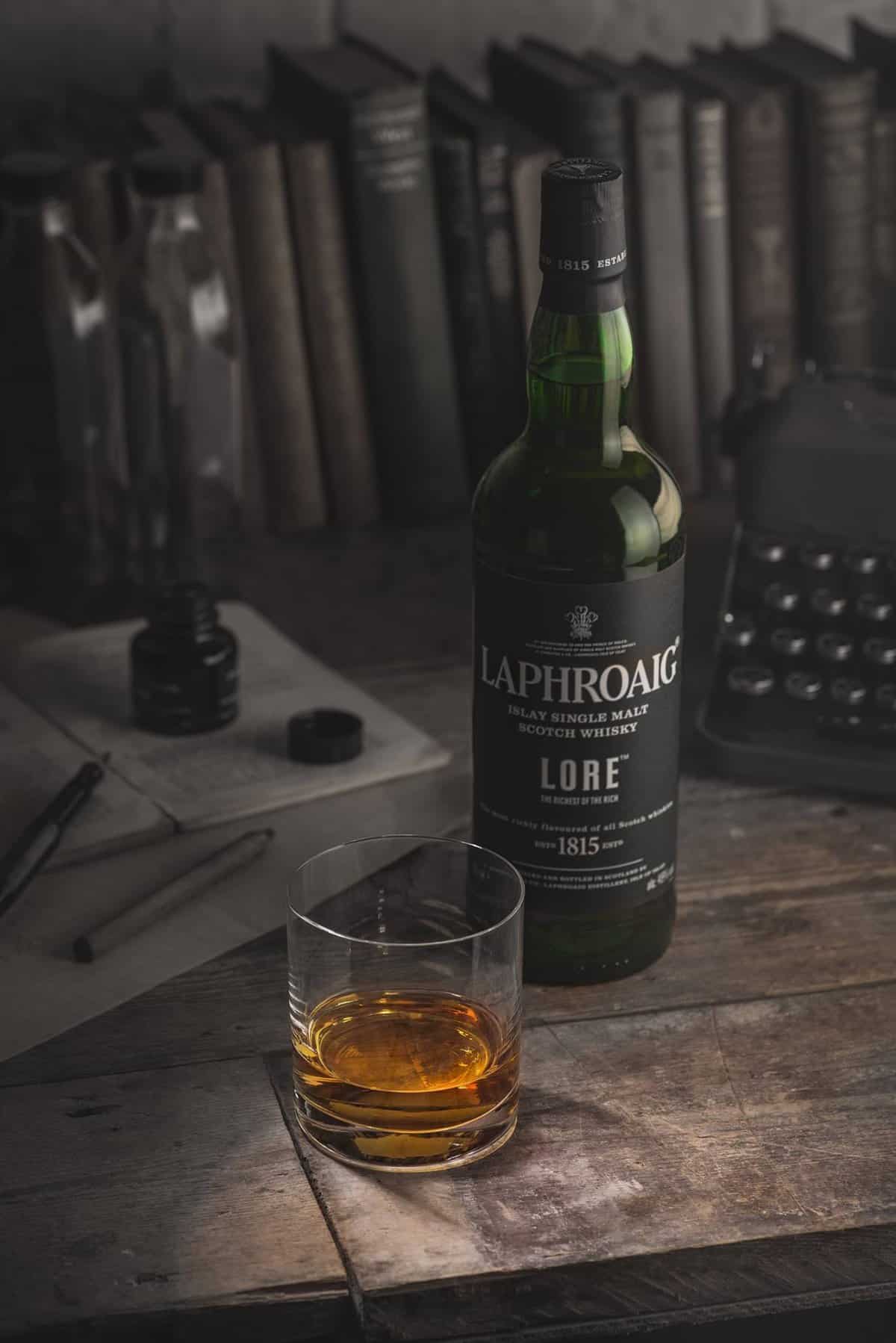 Laphroaig Lore Single Malt Whisky Photo