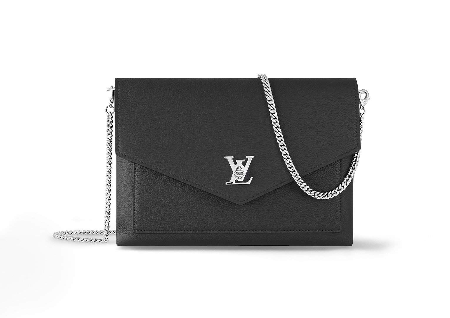 Louis Vuitton Soft Calfskin MyLockme Chain Pochette