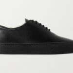 The Row Marie H Leather Sneakers