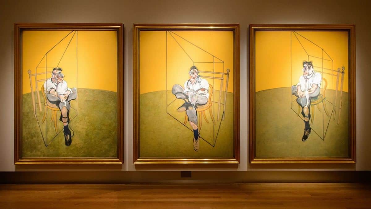 Francis Bacon’s Three Studies of Lucian Freud