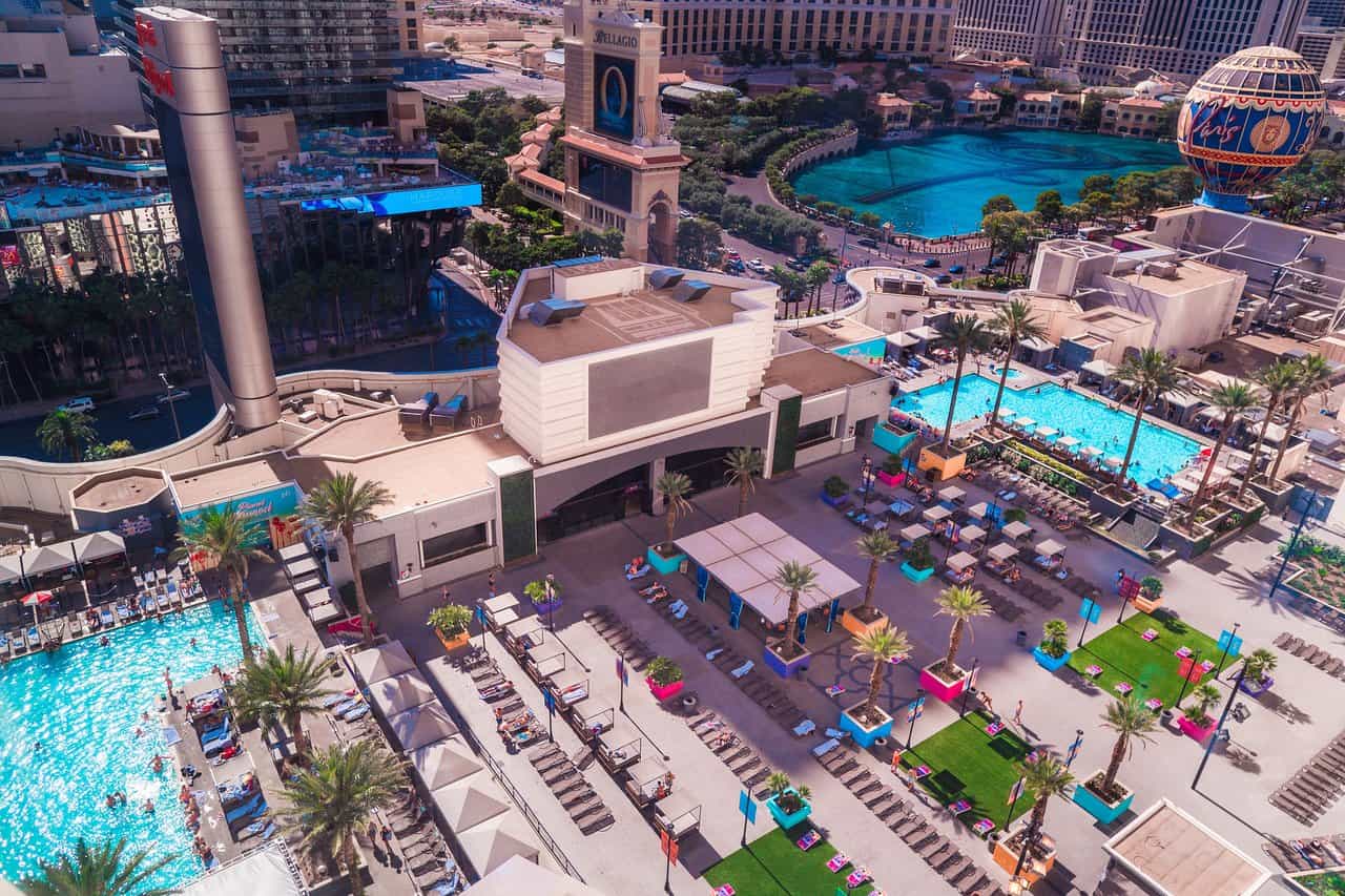 Planet Hollywood Resort Scene Deck Pool