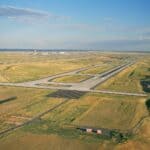 Denver International Airport runway