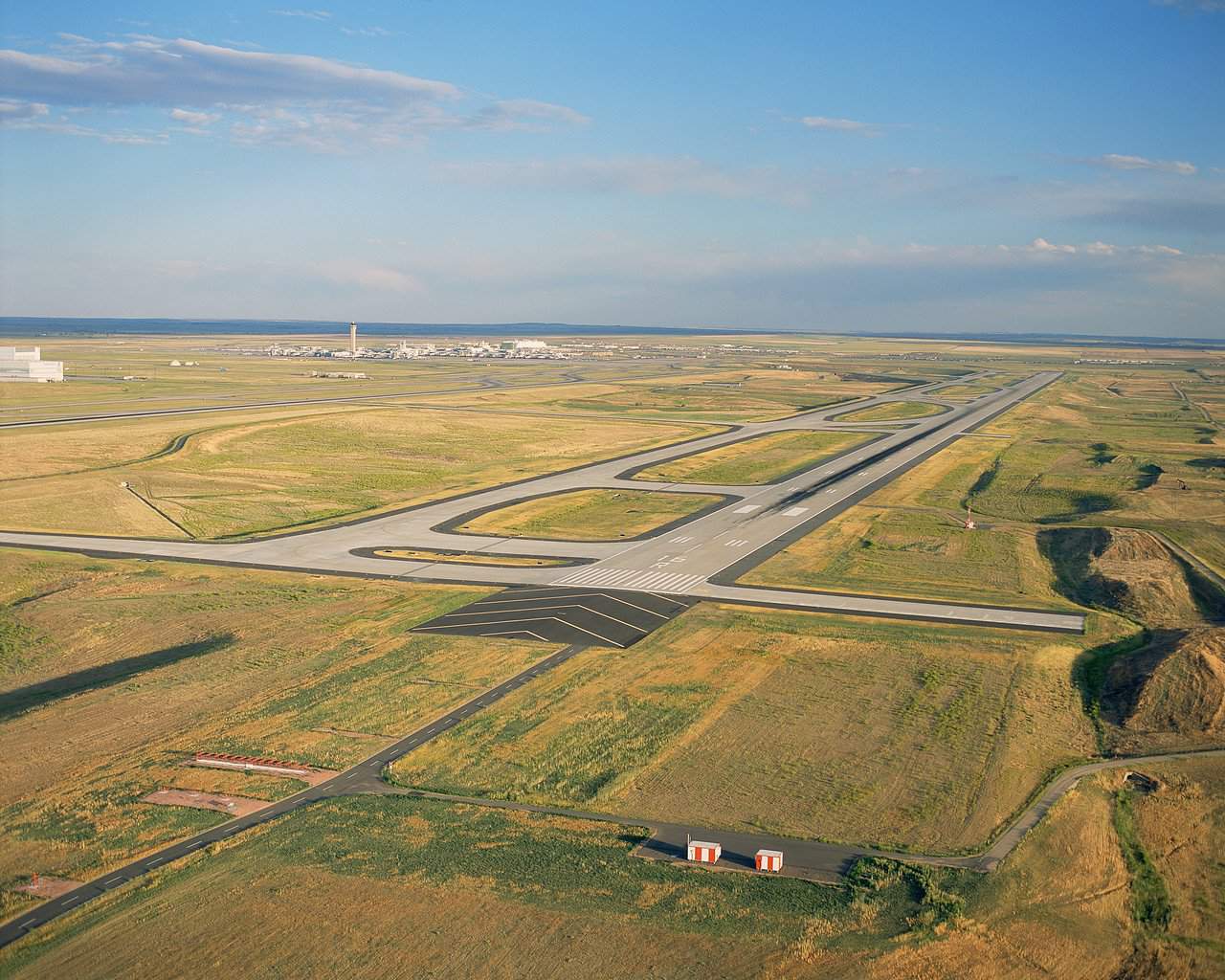 Denver International Airport runway