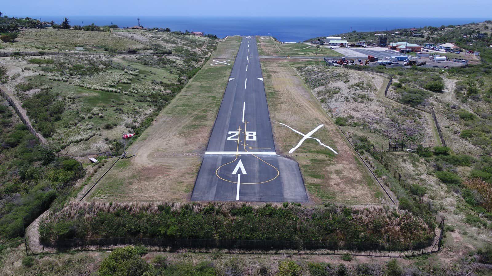John A. Osborne Airport runway
