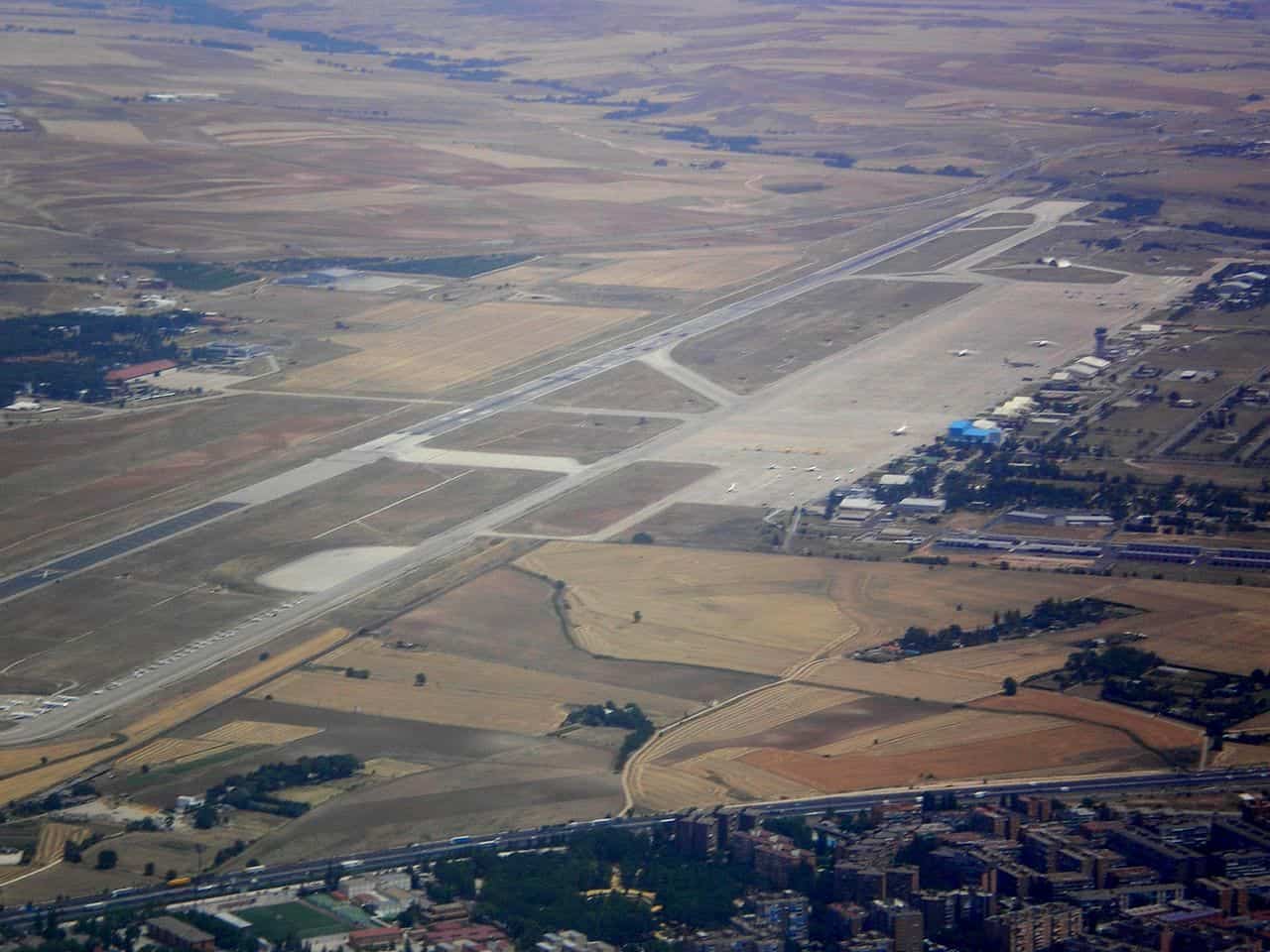 Madrid-Torrejón Airport runway