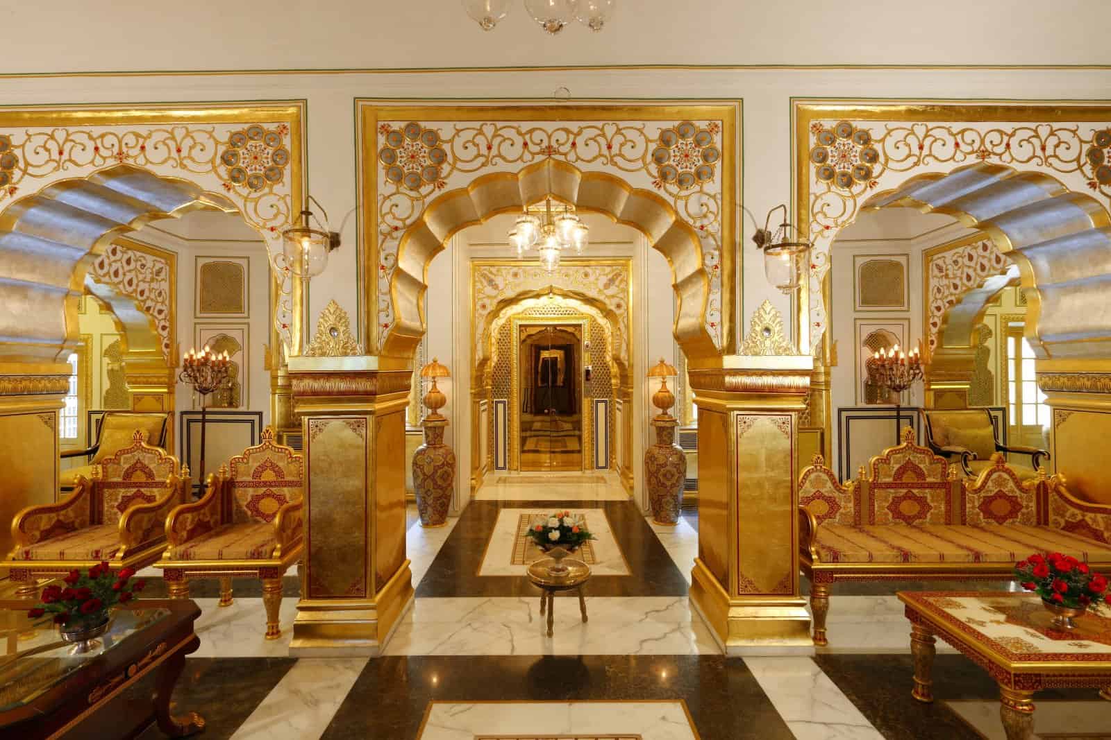 Shahi Mahal Suite at Raj Palace Jaipur interior