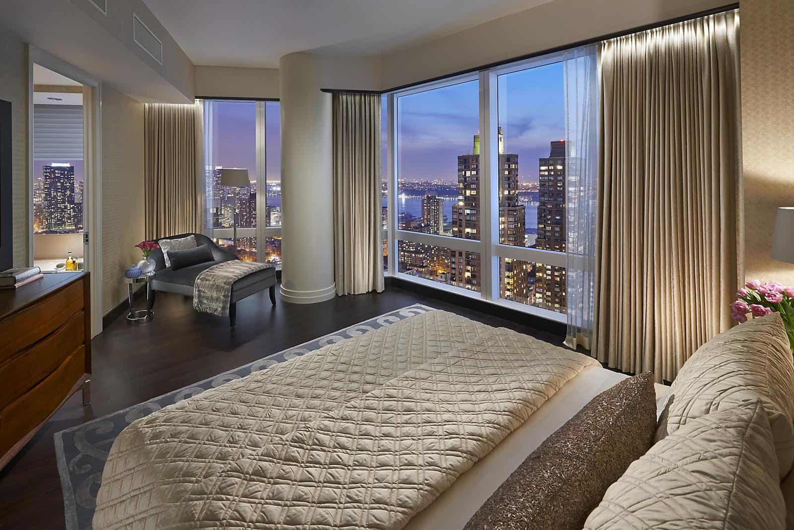 Suite 5000 at Mandarin Oriental, New York City Bedroom View