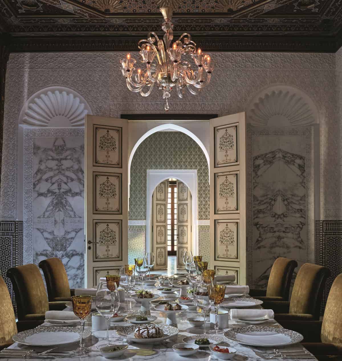 The Grand Riad at Royal Mansour, Marrakech Dining Room