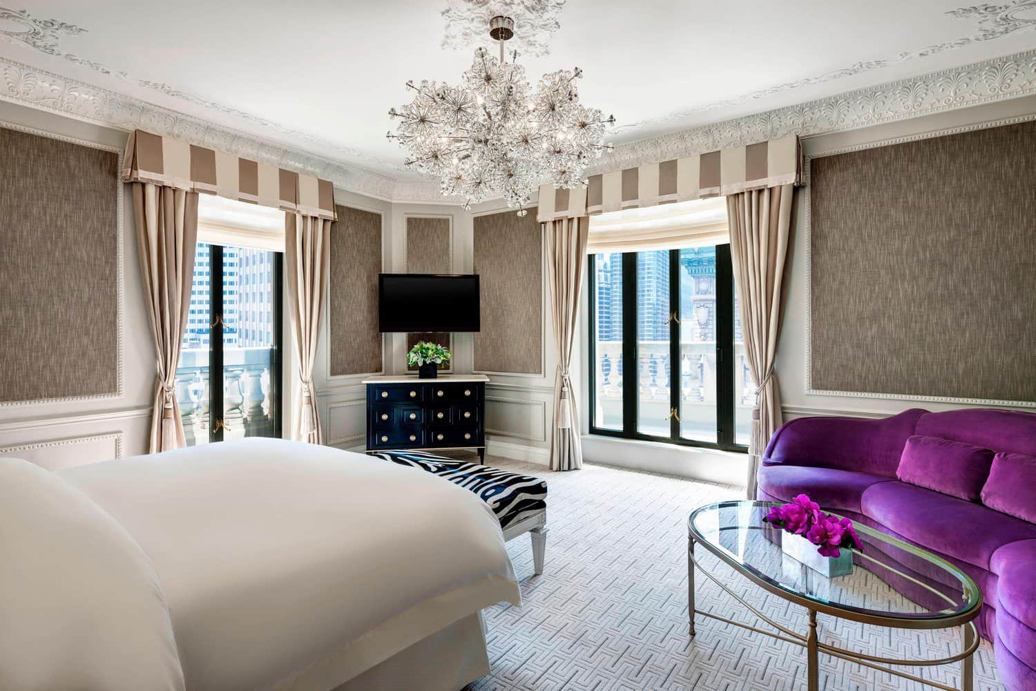 The Presidential Suite at The St. Regis New York Bedroom
