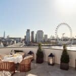 The Royal Penthouse at Corinthia Hotel London Private Terrace