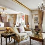 The Royal Suite at Hotel Plaza Athenee Paris Bedroom