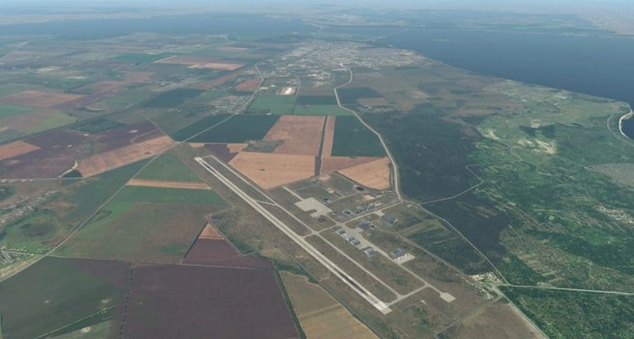 Ulyanovsk Vostochny Airport runway