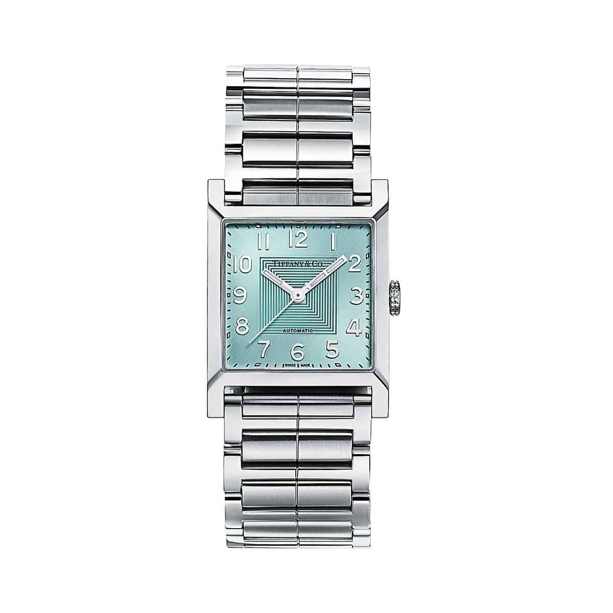 Tiffany 1837 Makers square watch