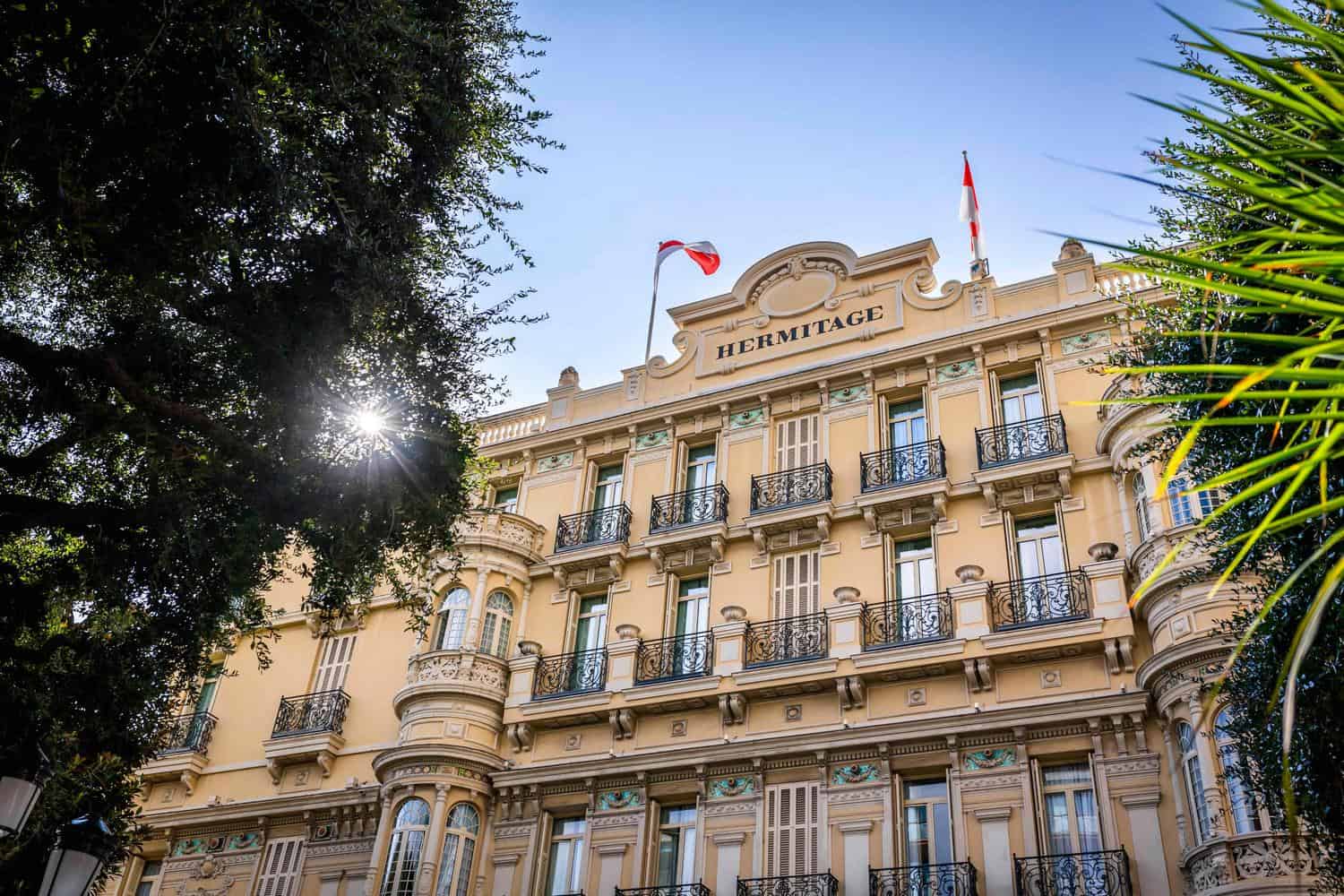 Hotel Hermitage Monte Carlo Facade